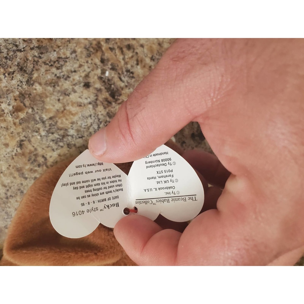 bones beanie baby, fetcher, dizzy, and Bernie RARE